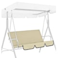 Miniatyrbilde 2 av 5: Upholstery topp veranda svingpute tilgjengelig Erstatningsdeksel hagesving sving sving benk sving sete putetrekk setetrekk svingpute