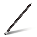 Miniatyrbillede 3 af 5: Reserve Kapacitiv Touch Screen Stylus Pen Blyant til iPhone/ Blackberry/ HTC Sort
