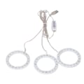 Miniatyrbillede 5 af 5: LED plantevækstlys fuldt spektrum USB vækstlys timing 5 L