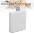 Miniatyrbild 3 av 4: W86 Micro USB Mobiltelefon Kortläsare Bärbar för RFID Mobil ID-läsare för Android Vit