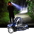 Miniatyrbild 4 av 5: LED Fisheye-strålkastare Ultra Bright Fiske Cykling Huvudlampa 10W H