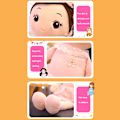 Miniatyrbilde 3 av 5: 40cm Søte Rag Dolls Utsøkt Rag Doll Toy Jenter Sovende Leke Myk Rag Doll Pude Gaver for Romdekorasjon