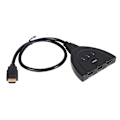 Miniatyrbild 3 av 5: Svart 3-portars HDMI Multi Display Auto Switch Hub Box Splitter 1080P HD TV-adapter