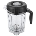 Miniatyrbillede 2 af 5: Transparent Food Blender Beholder med Klinge Låg Udskiftning Tilbehør Passer til Beholder 64oz