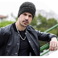 Miniatyrbillede 5 af 5: Vinterhatte til mænd Uldstrikkede Slouchy Beanie Hatte Varme Baggy S