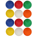 Pikkukuva 5 / 5: 12 kpl Golf PU Pallo Sieni Vaahtopallo Tarvike Valkoinen Punainen Oranssi Keltainen Vihreä Sininen