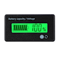 Miniatyrbild 2 av 5: GY-6D PCB HTN Ljud- och ljuslarm Batterikapacitetsmonitor Indikator Display 12-84V (grönt ljus)