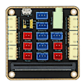 Miniatyrbild 2 av 3: Utvecklingskort Micro Bit Adapter Multi-Interface Överföring Programmering Inlärning Micro Bit Utvecklingskort
