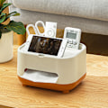 Miniatyrbild 3 av 5: Radio Tissue boxs ,Art Tissue Box ,Multifunktionell ansiktsvävnadslåda Skrivbordsdekoration för badrum Toalettbord Sovrumsbyråer Kök