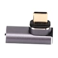 Pikkukuva 5 / 8: USB C 90 asteen sovitin 140W 40Gbps 8K 120HZ nopea tiedonsiirto tyypin C magneettinen sovitin