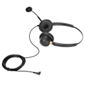 Pikkukuva 5 / 5: H600D‑2.5 Puhelin Kuulokemikrofoni Call Center Melunpoisto Johdollinen Binaural Asiakaspalvelu Kuulokemikrofoni