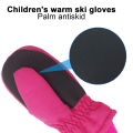Miniatyrbilde 3 av 5: Vinter Ski Hansker Svart Universal Finger Hansker Håndmalt M