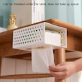 Miniatyrbillede 5 af 5: Væv Dispenser Box Cover Holder Vægmonteret Serviet Serviet Opbevaringsbeholder