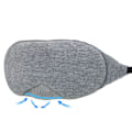 Miniatyrbild 3 av 5: Justerbar Ögonmassagerare med Värme för Lindring av Torra Ögon, Bred Mjuk Ögonmask för Behaglig Sömn