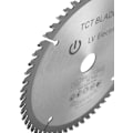 Miniatyrbild 7 av 7: Cirkelsågblad, Vasst cirkelsågblad för professionella kvalitetsklipp, Robust hårdlegeringsblad med arbetsbesparande design och 60 volframkarbider