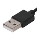 Miniatyrbild 3 av 5: 100 cm smartklocksladdningskabel PU-koppartråd smartklocksladdningssladd ersättning för Xiaomi Mi Band