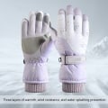 Miniatyrbilde 5 av 5: Skigloves, Vanntett Snøhansker Vinterhansker for Kaldt Vær