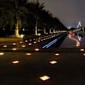 Miniatyrbillede 5 af 5: 4 Pak Solcelledrevne Have Lamper LED Farveskiftende Gulvlamper,