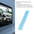 Miniatyrbilde 7 av 8: Konsoll Midtskinn Riperesistent Beskyttende Spillkonsoll Midtstripe Klistremerke for PS5 Digital Edition Vert Blå
