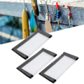 Miniatyrbild 4 av 5: 3 st PVC fiskedrag lockar krok skyddande lockar bete förvaring fisketillbehör