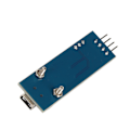Miniatyrbild 5 av 5: USB till UART TTL-modul USB Mini AB-kontakt 3 strömförsörjningslägen 3 LED USB UART seriell adaptermodul för Win XP 7 8 10 11