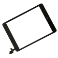 Miniatyrbilde 4 av 5: Tablet Digitizer Skjerm Temperert Glass Utskifting Kapasitiv Berøringsskjerm med IC Chip Hjem Knapp for IOS Mini 1 2