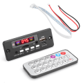 Miniatyrbild 1 av 5: Bluetooth 5.0 Audio MP3 Dekoderkort Modul med Fjärrkontroll Högtalare Tillbehör