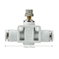 Miniatyrbillede 1 af 2: CO2-generator CO2 Special FinE Tuning Valve Akvarium Vandgræs DIY Hjemmelavet Reguleringsventil
