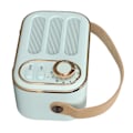 Miniatyrbillede 5 af 5: Bluetooth-højttaler Stereo HiFi-lyd USB-opladning Retro bærbar trådløs højttaler til hjemmet Rejse