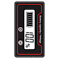 Miniatyrbild 5 av 5: Batterimätare Ljuslarm LCD-display Säker Batterikapacitet Spänningsmätare för Elfordon 12‑84V