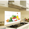 Miniatyrbild 4 av 6: Stilren Köksfläkt för det Moderna Köket, Rostfri Finish med LED-Belysning, Kraftfullt Utsug för Luktfri Matlagning, Touchsensor