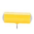 Pikkukuva 2 / 8: 3,5 mm Jack Stereo Mini-kaiutin Kannettava Langaton Liitäntäkaiutin Matkapuhelimille ja Tableteille Keltainen