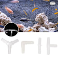 Miniatyrbild 4 av 8: Akvarieslangkoppling, Högkvalitativt Material Polypropylen Barb-koppling, Säker och Pålitlig Tillverkning för Y-formad Tredelad Barb-koppling