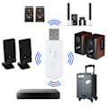 Miniatyrbillede 4 af 5: Mini USB Bluetooth-modtager til lyd A2DP musik trådløs adapter til bil AUX mobiltelefon