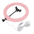 Miniatyrbillede 2 af 3: PULUZ PU397F 80 LED-lys 3 farvebelysningstilstande USB-port LED-lys med stativ til telefonlivestreaming