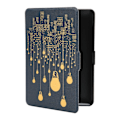 Miniatyrbild 5 av 5: Ebook-läsare Skydd Målad PU Läderfodral för Kindle Paperwhite123 E-läsare (Ljus )