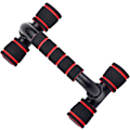 Miniatyrbild 4 av 8: Ergonomiska Push-up Bar Ställ för Ökad Effektivitet, Lutande Push-up Bar Ställ med Halkfria Skumgrepp för Säkrare Överkroppsövningar