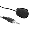 Miniatyrbillede 4 af 8: 3 stk. 04A Kompakt Professionel Mini 3,5 mm Skrue Stik Mikrofon Ledning Krave Klips Forstærker Mic