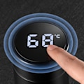 Miniatyrbild 6 av 8: Smart Vattenflaska För Utomhusaktiviteter, Vakuumisolerad Tumbler Med Långvarigt Batteri, Temperaturdisplay För Resor, Arbete Och Skola, 18Oz