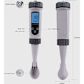 Miniatyrbild 5 av 5: Professionell digital vattentestare, mätenhet med hög precision för dricksvatten, hydroponik, akvarium, swimmingpool, laboratorium,