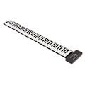 Miniatyrbillede 2 af 5: Rul op klaver 88 tangenter foldbar bærbar plug and play genopladelig blødt keyboard klaver til computer tablets 100‑240V