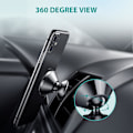 Miniatyrbild 7 av 7: Bilfäste för instrumentbräda i legering med 360° rotation, supermagneter för säker körupplevelse