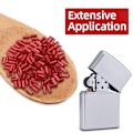 Miniatyrbilde 3 av 5: Lighter Flint Stone, 120PCS Lighter Flints Replacement Red Universal Lighter Flints for Petrol Gas Fluid Lighter