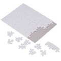 Miniatyrbillede 4 af 8: 6 sæt tomme puslespil 63 stk 13x18cm Hvid samling DIY sublimeringsemner Puslespil til livsfoto