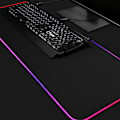 Miniatyrbild 2 av 6: Chroma RGB Gamingmusmatta, Optimerad för alla sensorer med mikrotexturerad tygyta, Halkfri bas för skrivbordsstabilitet, 8 dynamiska + 7 statiska färger