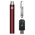 Miniatyrbild 1 av 3: Hållbar batteripen, förvärmningsspänning justerbar funktion med smart USB-adapter och munstycke