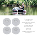 Miniatyrbild 5 av 8: Hållbara Vattentäta D-ring Patchar För Båt Paddleboard, Multi-Applikations Uppblåsbara Tillbehör, Rostfritt Stål D-ring Med Lättvikt Och