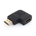 Miniatyrbillede 2 af 5: 90° Vinklet HDMI Han til Hun Kobling Adapter Forlænger Stik til HDTV