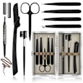 Miniatyrbilde 1 av 5: Kit   8in1   Multipurpose Eyebrow Tweezers Kit