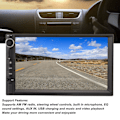 Pikkukuva 8 / 8: 7 tuuman MP5-soitin Carplaylle Android Autolle Bluetooth Double Din -auton stereot AM FM MP3 USB kosketusnäyttö Autoradion